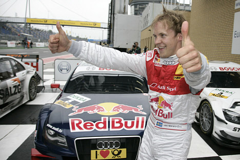 Mattias Ekström sikrede Audi pole position.